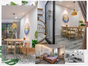 Nhà đẹp - Cô gái trẻ rủ chồng bỏ Sài Thành, đến dựng nhà 165m2 ven sông mộng mơ
