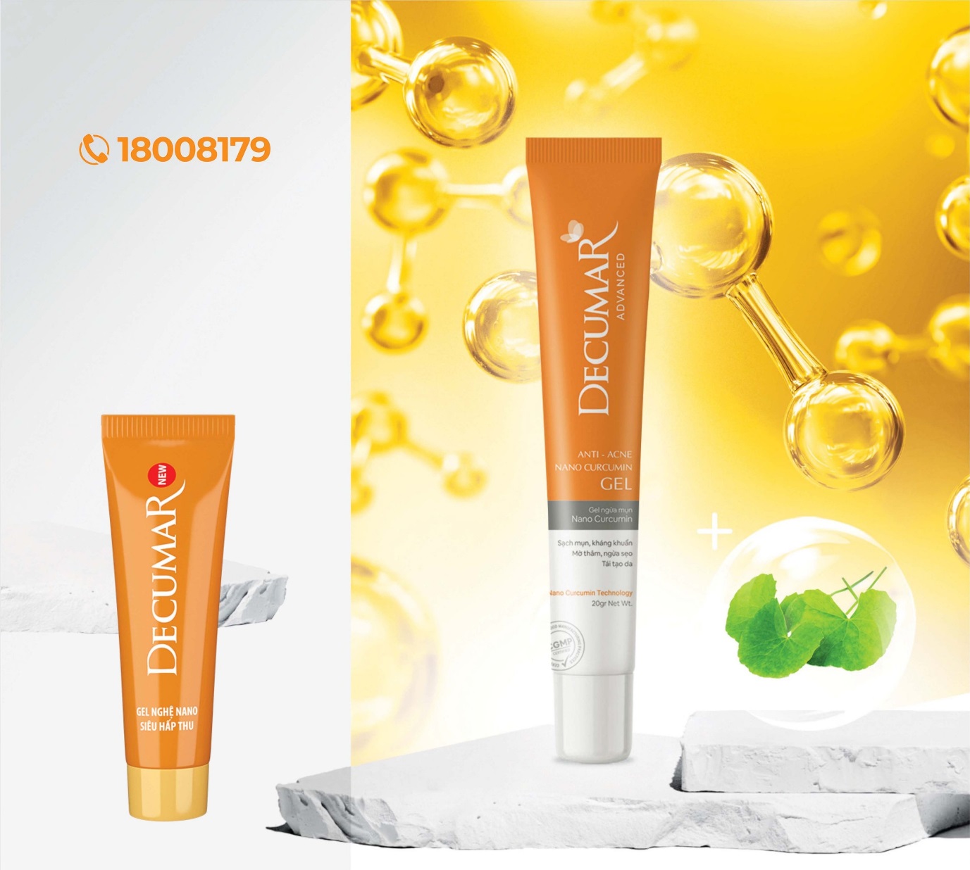 “Hạ gục” mụn, thâm, sẹo siêu đơn giản với Decumar Advanced - 2