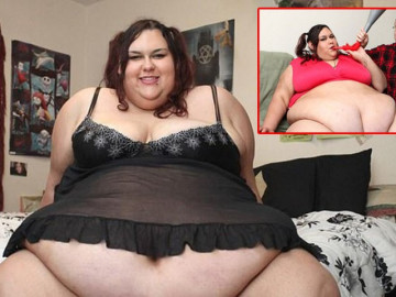 Thân hình hiện tại của cô gái 317kg sau làm mẹ, bố đứa trẻ gây sốc hơn