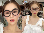 Làm đẹp - Ngọc Trinh làm ngố với mái tóc cô bé ăn hàng độc đáo như sừng trâu