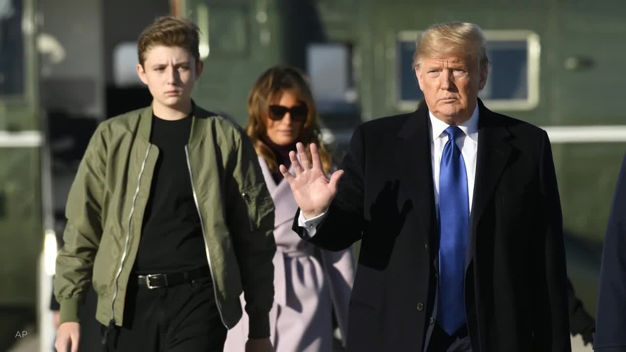 amp;#34;Hoàng tử Nhà Trắngamp;#34; Barron Trump gây bão với chiều cao hơn 2m, 14 tuổi trổ mã tài tử - 6