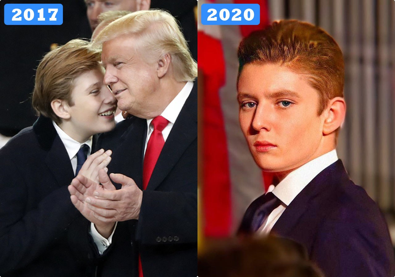 amp;#34;Hoàng tử Nhà Trắngamp;#34; Barron Trump gây bão với chiều cao hơn 2m, 14 tuổi trổ mã tài tử - 10