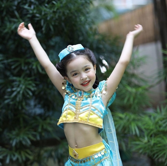 Marian Rivera shows off photos of her daughter transformed into Princess Jasmine. Looking at her charisma, fans confirm that they are about to overthrow her mother - 1