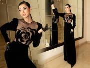 Thời trang - Diện váy xuyên thấu khoét bạo, Lương Thuỳ Linh khoe vòng một đẹp nhất làng Hoa hậu