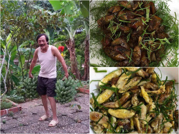 Đại gia 10.000 m2 đất Giang Còi khoe 2 món đặc sản, dân tình nhìn mãi không ra món gì