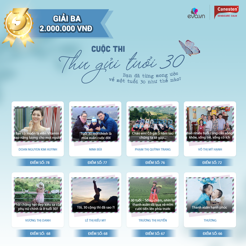 Tạm biệt tháng 10: Công bố kết quả cuộc thi “Thư gửi tuổi 30” - 9