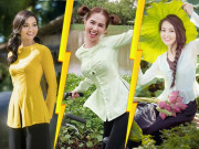 Thời trang - Mỹ nhân Việt diện áo bà ba: người đẹp nền nã, người ham áo bó đến suýt bục cả cúc