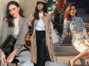 Thời trang - Học hỏi style ngày lạnh của các mỹ nhân Thái, nàng công sở có ngay những set đồ hút mắt