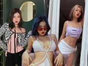 Làm đẹp - Càng ngày càng mặc táo bạo, hot girl 2k1 tự tin phô diễn thân hình phổng phao vượt tuổi