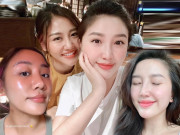 Làm đẹp - Khi Bảo Thy - Văn Mai Hương khoe mặt mộc, so kè da đẹp "một chín một mười"