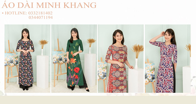 Thương hiệu áo dài Minh Khang - từ khóa phổ biến chị em tìm kiếm năm 2020 - 1