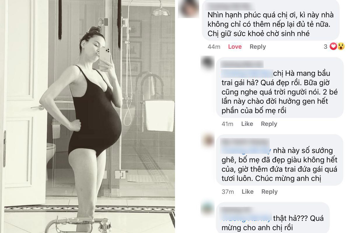 HOT: Hồ Ngọc Hà đã amp;#34;vỡ chumamp;#34;, sinh đôi 1 trai 1 gái - 2