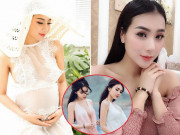 Bà bầu - Sau bộ ảnh hở bạo, "Hotgirl Tuyệt Tình Cốc" lấy chồng tiếp viên hàng không, sinh con đẹp như tranh