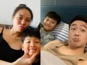 Làm mẹ - Cường Đô La đọ sắc với con trai xem ai đẹp hơn, vợ trẻ trả lời siêu đáng yêu