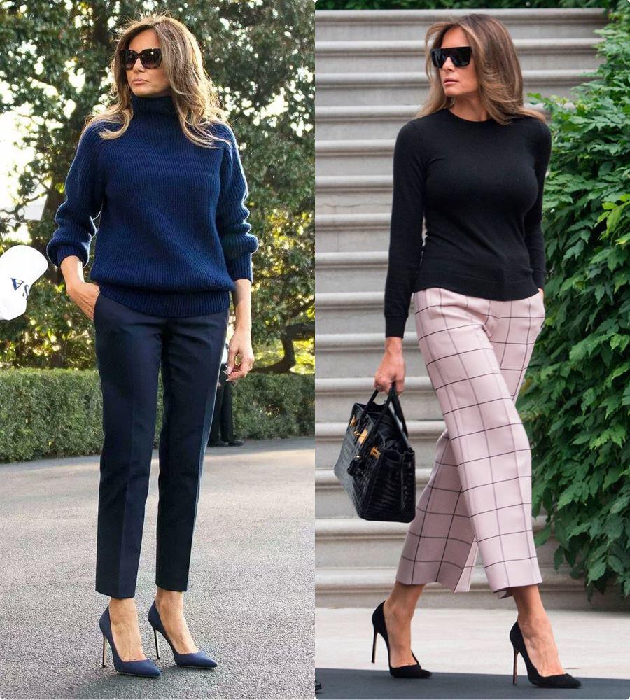 Làm vợ tổng thống Mỹ, đệ nhất phu nhân Melania Trump nghiện giày gót nhọn - 11