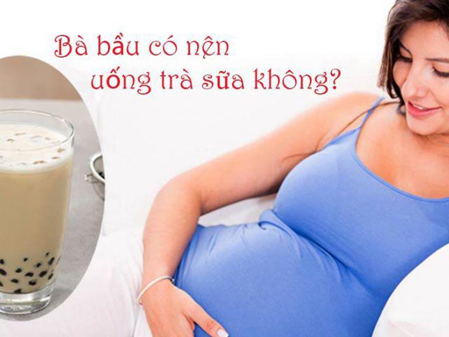 Bà bầu uống trà sữa được không? - 1