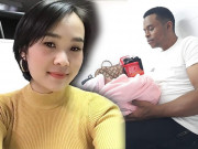 Bà bầu - Lấy "chú Tây da đen" hơn 20 tuổi, 9X xinh đẹp sinh con cả khoa sản tò mò nhìn bé
