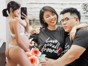 Bà bầu - Gái xinh Sài Gòn mang bầu 3 vòng căng đét, sau sinh chồng mê "như điếu đổ"