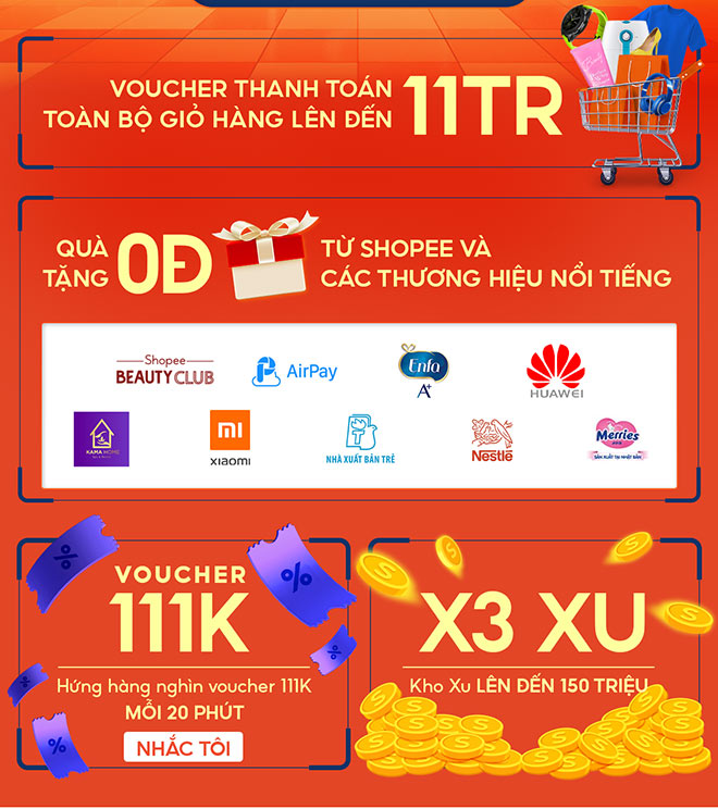 Shopee 11.11 Siêu Show: Giải trí thả ga - Nhận quà siêu ưu đãi - 2