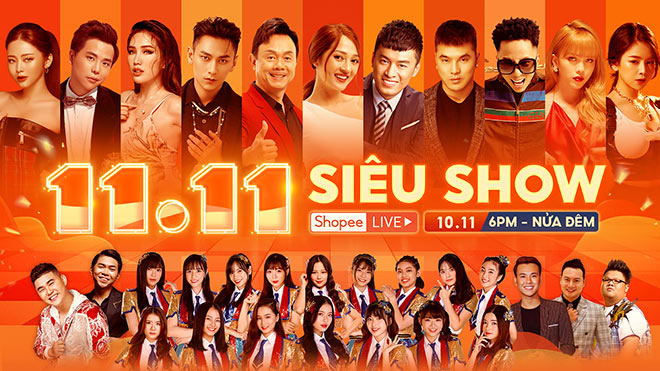 Shopee 11.11 Siêu Show: Giải trí thả ga - Nhận quà siêu ưu đãi - 5