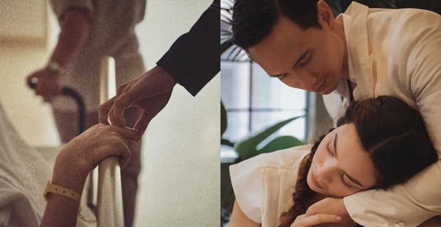 Sinh đôi mới 3 ngày, Hồ Ngọc Hà tỏ thái độ khi thấy cảnh Kim Lý amp;#34;một nách hai conamp;#34; - 4