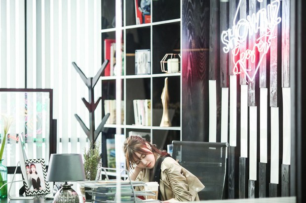 Cô tranh thủ ngủ mọi lúc, mọi nơi 