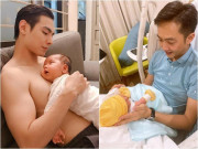 Làm mẹ - Ảnh chăm con hài hước của các ông bố: Cường Đô-La, Kim Lý, Ông Cao Thắng bất phân thắng bại