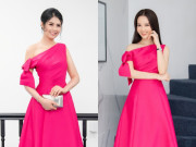 Sao Việt - Ngọc Hân, Thuỵ Vân cùng diện một chiếc váy, đẹp "mười phân vẹn mười"