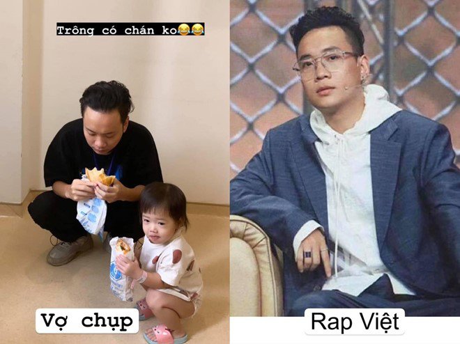 amp;#34;Ông bố của nămamp;#34; đây rồi: HLV Rap Việt đẹp trai đi làm vẫn trông con theo lời vợ dặn - 5