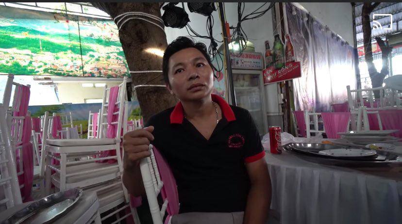Anh Long - Chủ nhà hàng bị bùng 150 mâm cỗ cưới.