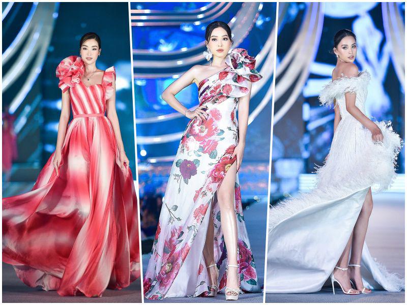 Gừng càng già càng cay, Kỳ Duyên tái xuất sàn catwalk khoe chân dài, body nuột “lấn át” Tiểu Vy - 1