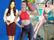 Làm đẹp - Mai Ngọc lục lại ảnh 8 năm trước body thẳng đuột, giờ đứng yên cũng khoe được đường cong 