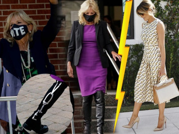 Trang phục của tân và cựu phu nhân tổng thống Mỹ bị CĐM đào lại, mổ xẻ ý nghĩa