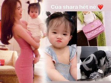 Chưa có con, Ngọc Trinh đổ tiền sắm hàng hiệu khủng tặng cháu gái