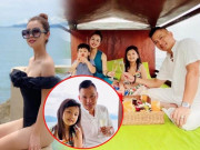 Làm mẹ - Jennifer Phạm hiếm hoi khoe ảnh chồng con, con gái ai cũng ngắm kỹ vì có tố chất Hoa hậu
