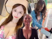 Thời trang - Quên mặc áo ngực ra ngoài nhưng vẫn vô tư "đung đưa" vòng 1, ai táo bạo như hotgirl này