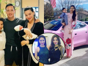 Làm mẹ - Một thời ồn ào "đại gia kim cương", Hà Hồ Phạm Hương giờ làm mẹ, cảnh bỉm sữa yên ấm