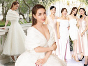 Thời trang - Đi đám cưới Đông Nhi diện đầm trắng bị chê, Nhã Phương giờ “sửa sai” chọn đồ tinh tế hẳn