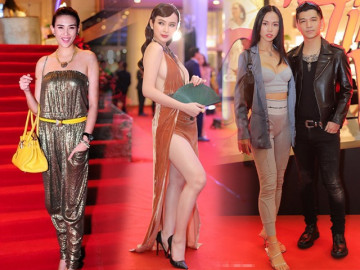 Thảm đỏ Vbiz lắm lúc cũng "loạn": người bỏ quên nội y, người mặc luôn đồ tập