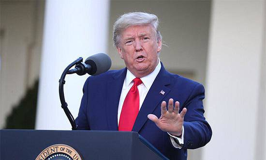 Tổng thống Trump gây xôn xao với mái tóc bạc màu amp;#34;lạ thườngamp;#34; sau bầu cử - 1