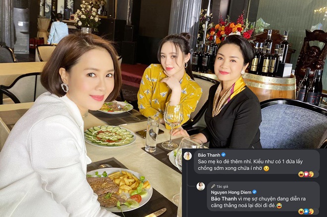 Bị Bảo Thanh đòi đóng chung phim, Hồng Diễm amp;#34;cà khịaamp;#34;: amp;#34;Chỉ sợ giữa chừng đòi... đi đẻamp;#34; - 1
