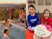 Làm mẹ - Em gái Thanh Thảo hiếm hoi chụp ảnh cùng con trai Ngô Kiến Huy, biểu cảm cậu bé cực vui