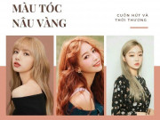 Làm đẹp - 10 màu tóc nâu vàng đẹp và nổi bật cho bạn gái lột xác dịp cuối năm