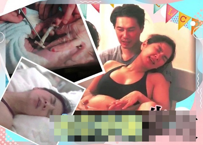 Sau 20 giờ đồng hồ hết dưới nước lại lên giường, mỹ nhân rơi nước mắt vì đẻ được con - 1