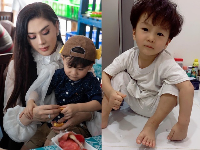Vất vả sang Thái mới có con trai, Lâm Khánh Chi giờ lại gửi cậu bé cho bà ngoại nuôi