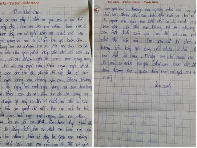 Hé lộ bức thư gửi mẹ trong phiên tòa xét xử mẹ và cha dượng bạo hành con đến chết