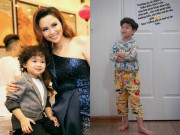 Giải trí - Từng được gọi là "soái ca nhí", con trai tóc xoăn của Diễm Hương thay đổi nhiều sau 5 năm