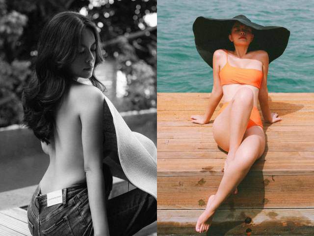 Ảnh hở bạo của Phạm Quỳnh Anh: Lưng trần nõn nà, vòng 1 lấp ló bỏng mắt