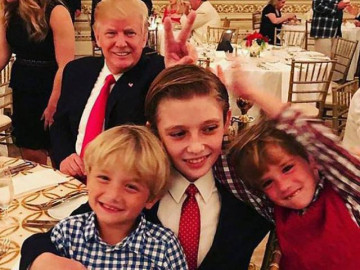 Mối quan hệ của Hoàng tử Nhà Trắng Barron Trump với các anh chị cùng cha khác mẹ