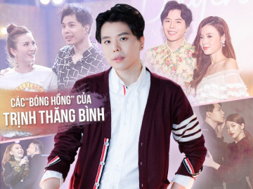 4 bóng hồng trong đời Trịnh Thăng Bình: Người bị nói thảm họa dao kéo, người chia tay làm bạn
